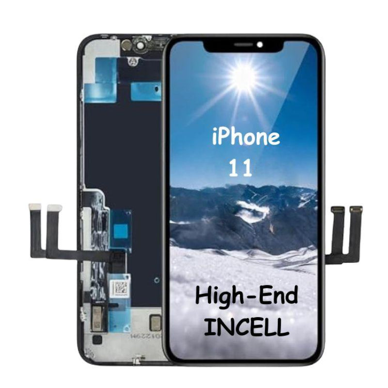 iPhone 11 Screen High-End INCELL LCD Display & Touch Screen Digitizer Full Assembly For iPhone Model A2111, A2223, A2221 - Best Cell Phone Parts Distributor in Canada, Parts Source iPhone 11 Screen High-End INCELL LCD Display & Touch Screen Digitizer Full Assembly For iPhone Model A2111, A2223, A2221 - Best Cell Phone Parts Distributor in Canada, Parts Source
